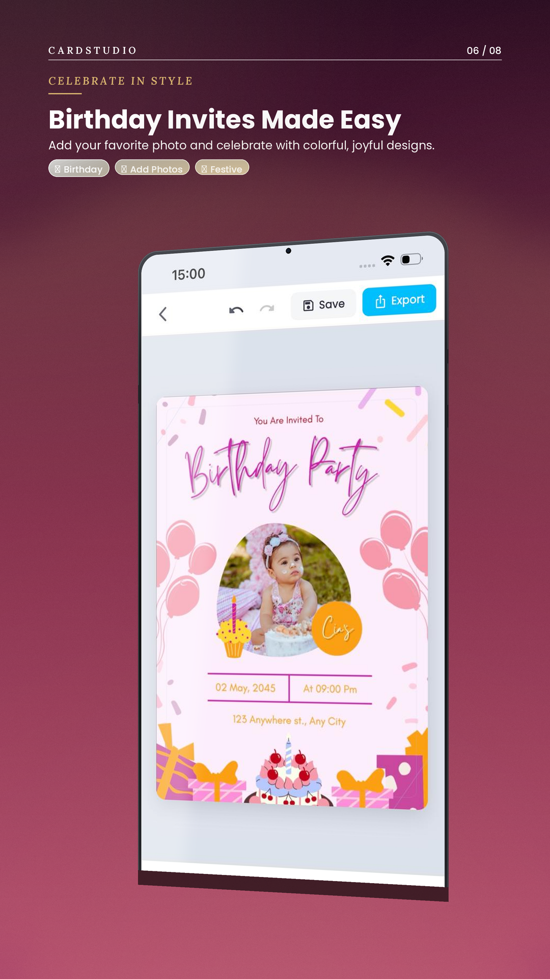 CardStudio birthday cards